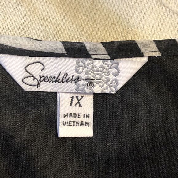 SPEECHLESS WOMEN DRESS 1X Black NWT - Picture 10 of 10